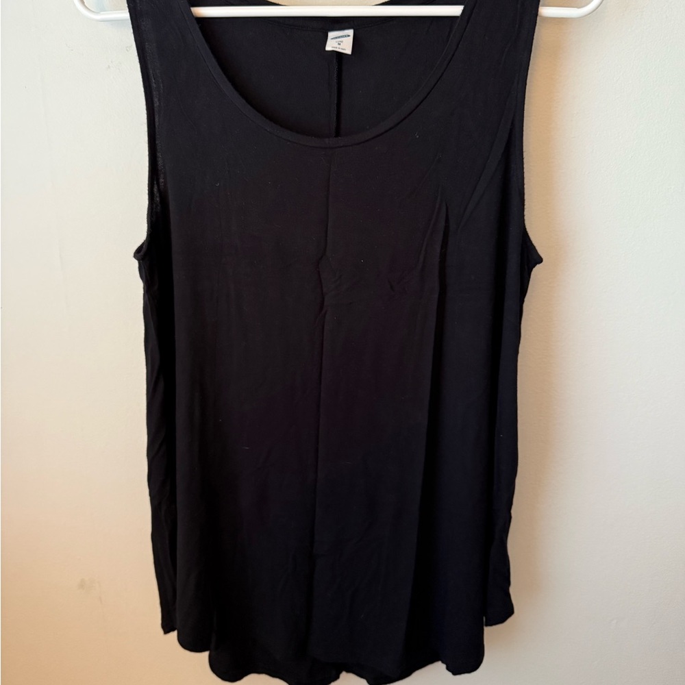 Old Navy Black Sleeveless Tank Top